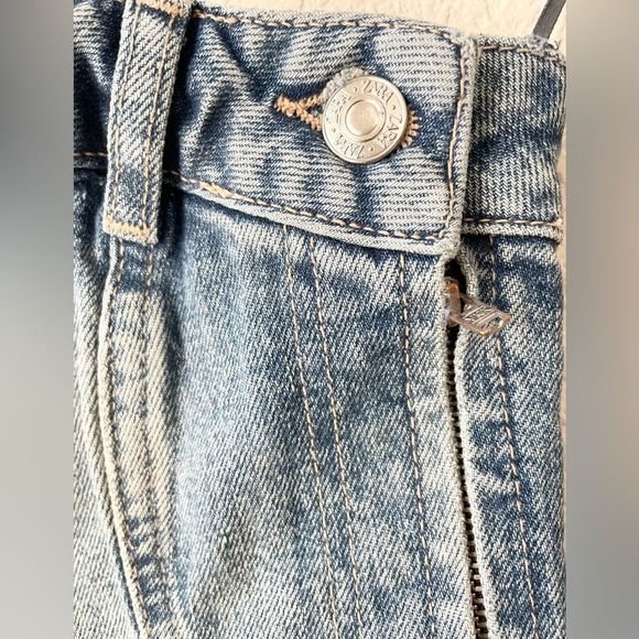 ZARA TRF ASYMMETRIC DENIM TOP BLUE 6045/005/083/084 - Picture 11 of 11